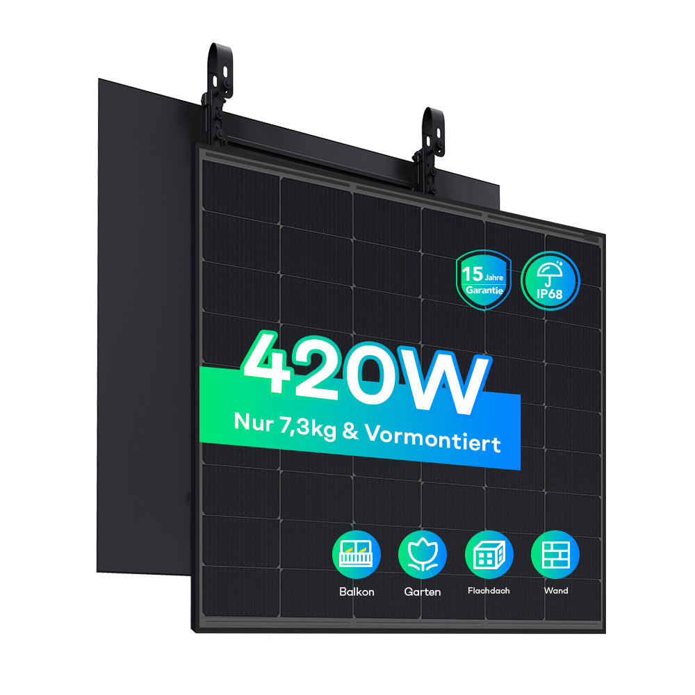 Sunpura 420W Lichtgewicht Glas Zonnepanelen Set
