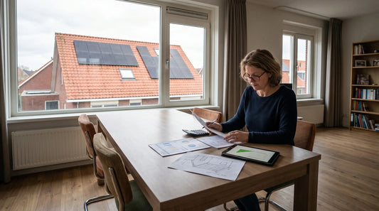 Huiseigenaar_vergelijkt_stroomverbruik_en_bruikbare_dakruimte_voor_zonnepanelen