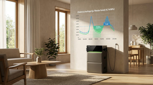 Slimme thuisbatterij met dynamische energieprijzen in een Nederlands huishouden