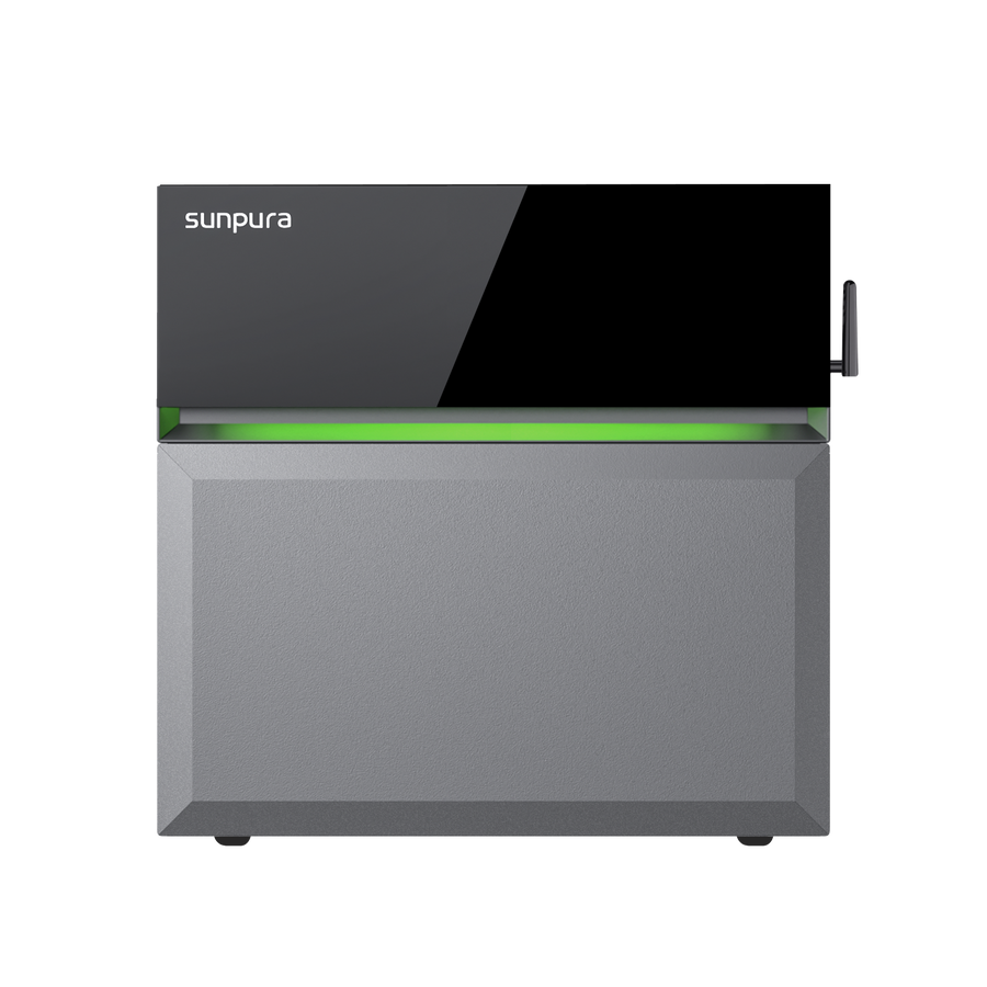 Sunpura S2400 AC 2,4 kWh Heimspeicher – Frontansicht