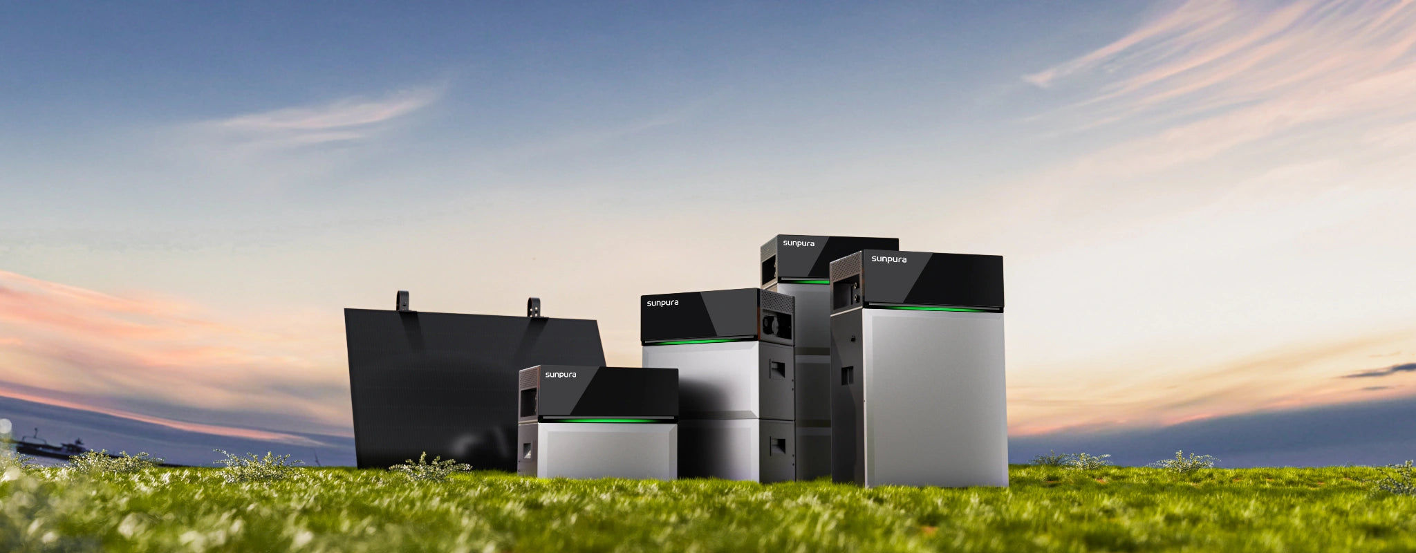 Sunpura S2400 und S2400 AC mit Solarmodulen